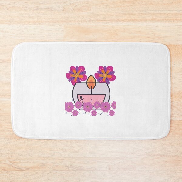 Item preview, Flowers and oil Lamp Design designed and sold by PopArtFever.