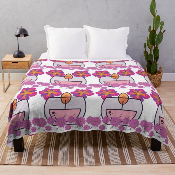 Item preview, Flowers and oil Lamp Design designed and sold by PopArtFever.
