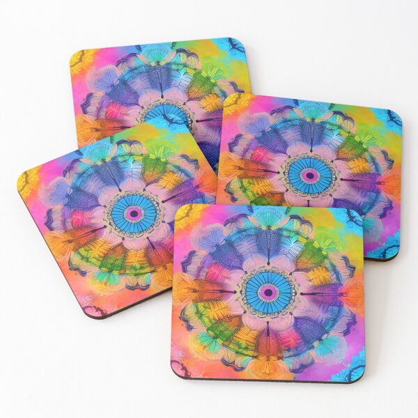 Item preview, Painted Mandala Circle Art 04 by MMA designed and sold by spacemandala.