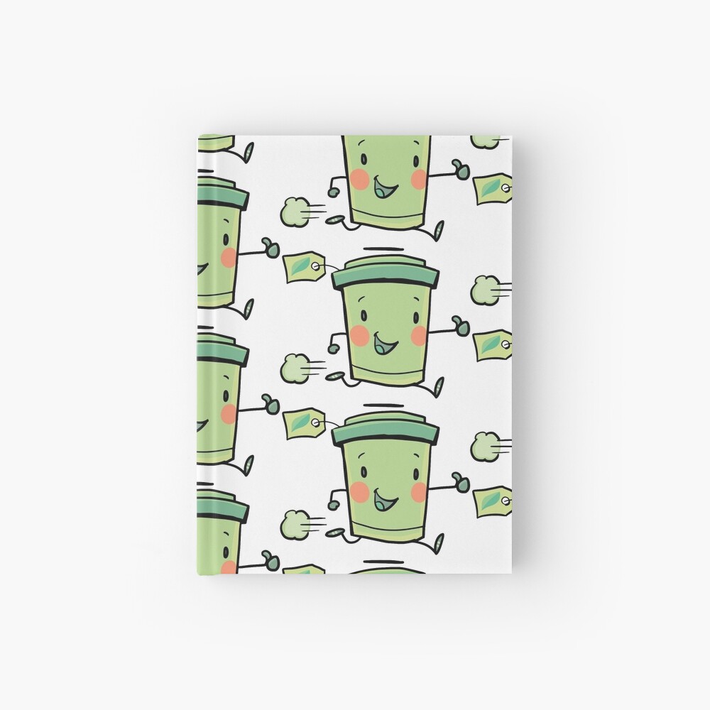express green tea Hardcover Journal