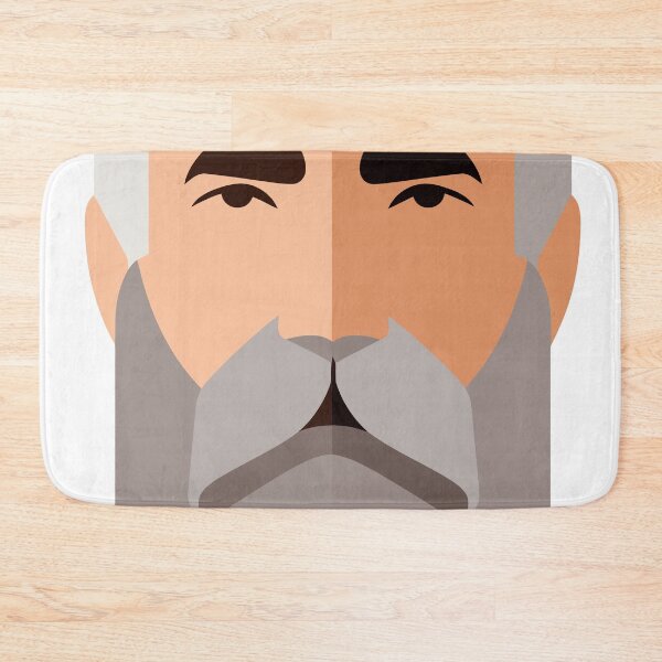 Item preview, A Potrait of a Hipster Grandpa designed and sold by a4mbs.