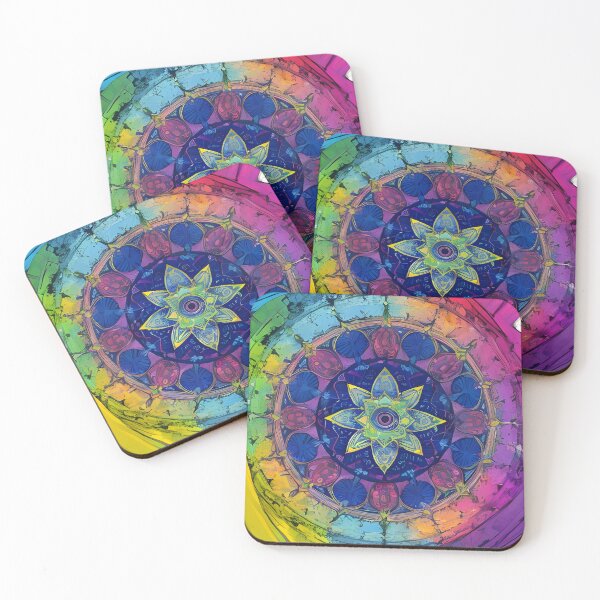 Item preview, Painted Mandala Circle Art 05 by MMA designed and sold by spacemandala.