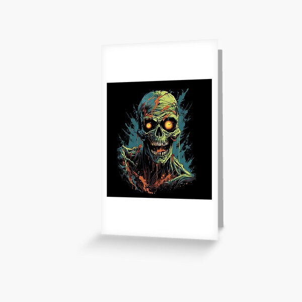 Zombie Apocalypse Greeting Cards for Sale