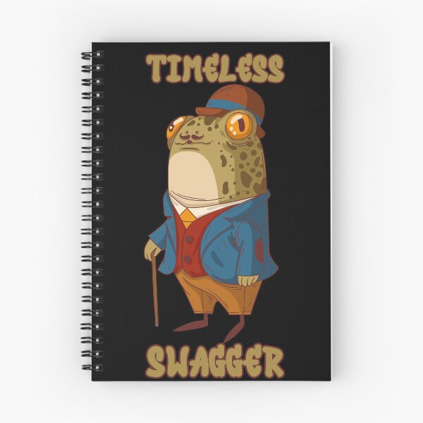 Item preview, Timeless Swagger Funny Frog Vintage Gentleman designed and sold by GumStickers.