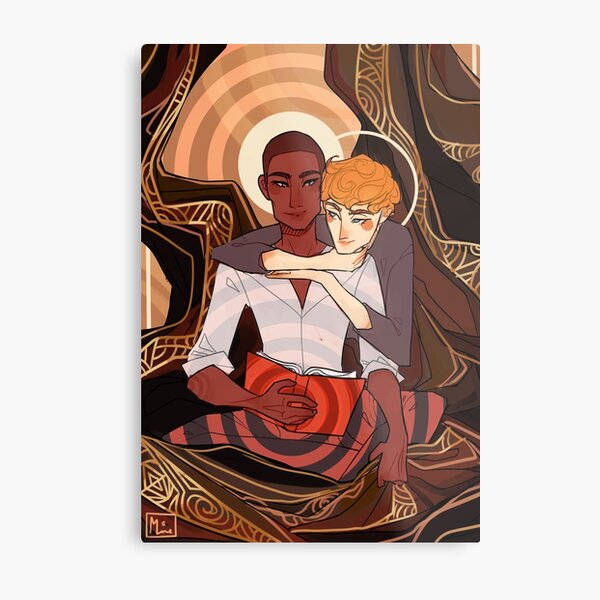 Read to Me Metal Print