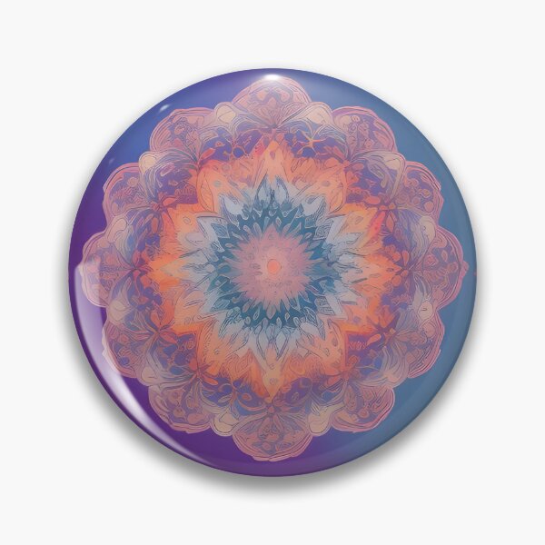 Item preview, Painted Mandala Circle Art 09 by MMA designed and sold by spacemandala.