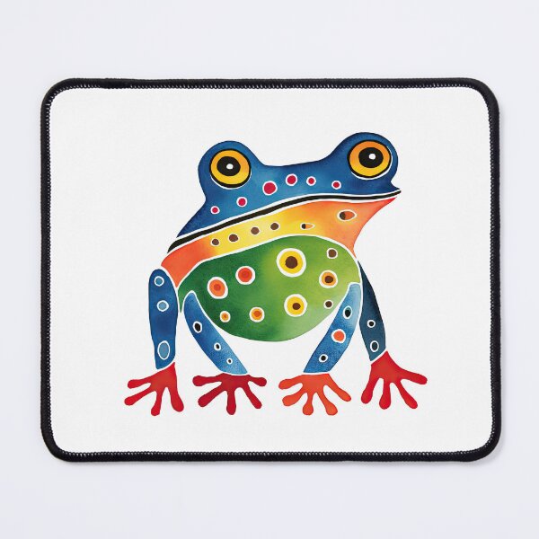 Item preview, Colorful Watercolor Frog designed and sold by MagicArtig.