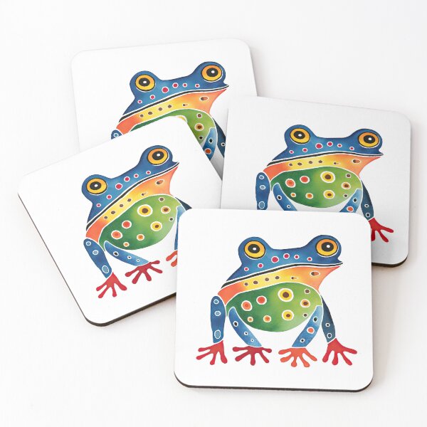 Item preview, Colorful Watercolor Frog designed and sold by MagicArtig.