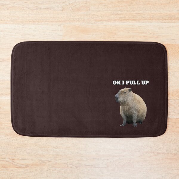 Item preview, Ok I Pull Up Capybara designed and sold by lancelotgrif.