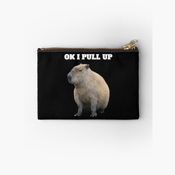 Item preview, Ok I Pull Up Capybara designed and sold by lancelotgrif.