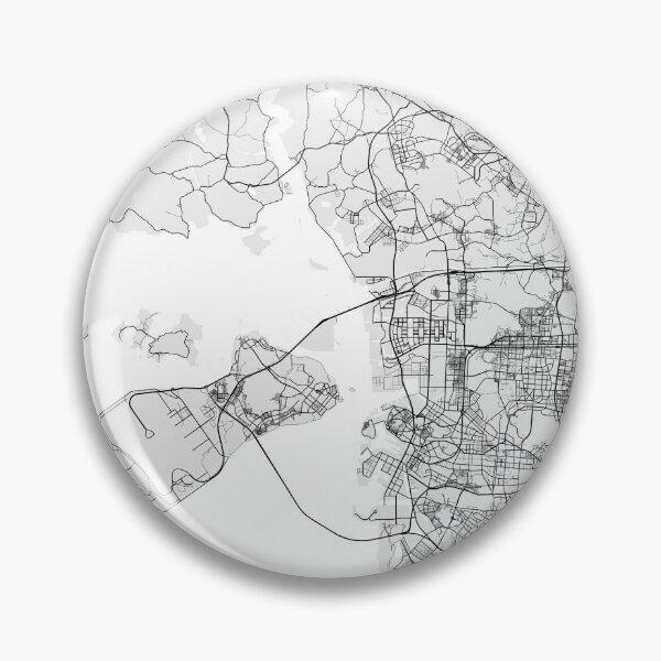 Item preview, Incheon City Map of South Korea - Light designed and sold by deMAP.