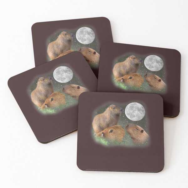 Item preview, Cute Capybara Animals   designed and sold by lancelotgrif.