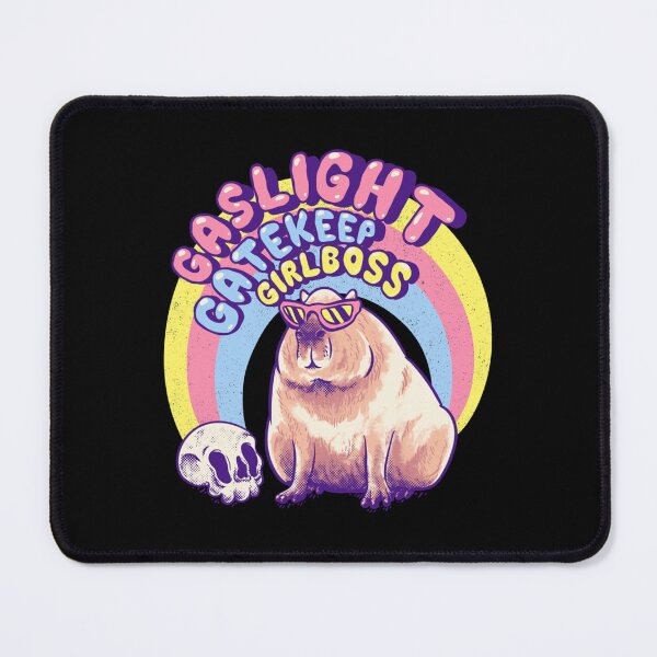 Artikelvorschau, Gaslight Gatekeep Girlboss - Coole Capybara Momcore Karen Sonnenbrille ok, ich ziehe Got Drip Physic hoch entworfen und verkauft von lancelotgrif.