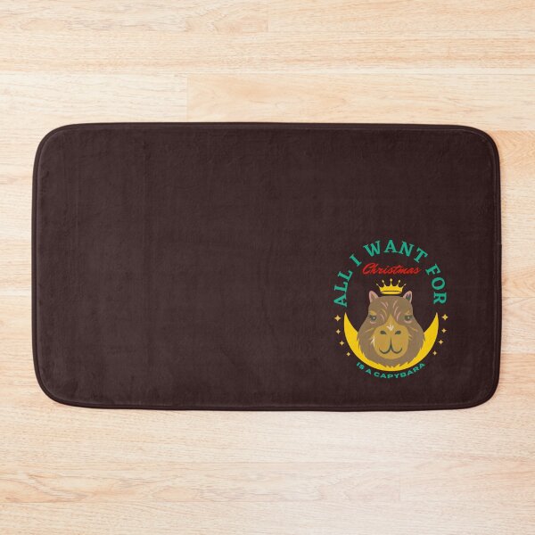 Item preview, Nice Capybara   A Capybara Christmas   designed and sold by lancelotgrif.