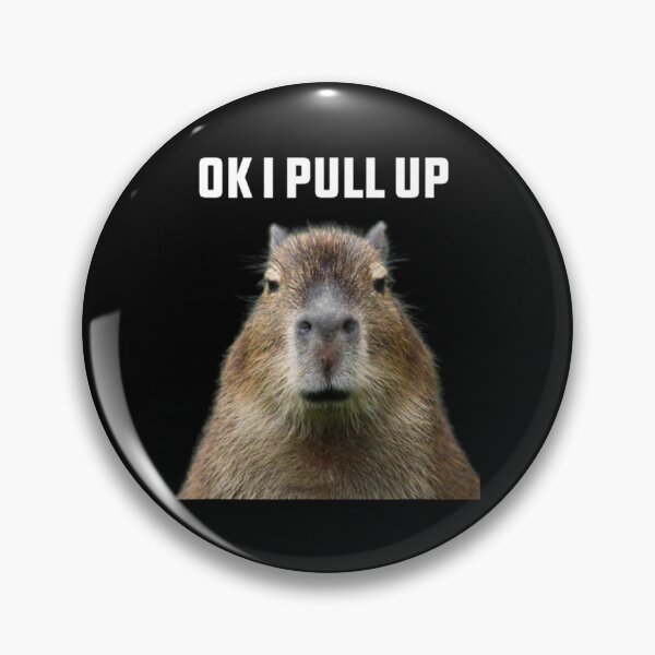 Item preview, Ok I Pull Up Capybara    designed and sold by lancelotgrif.