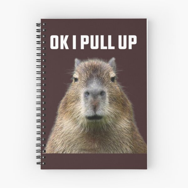Item preview, Ok I Pull Up Capybara    designed and sold by lancelotgrif.