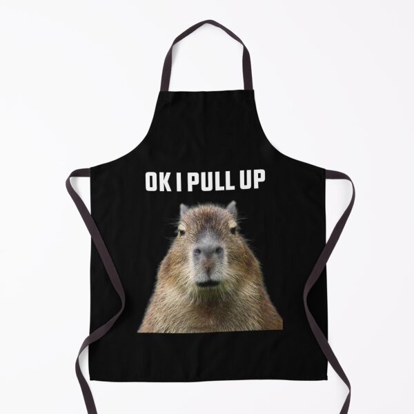 Item preview, Ok I Pull Up Capybara designed and sold by lancelotgrif.