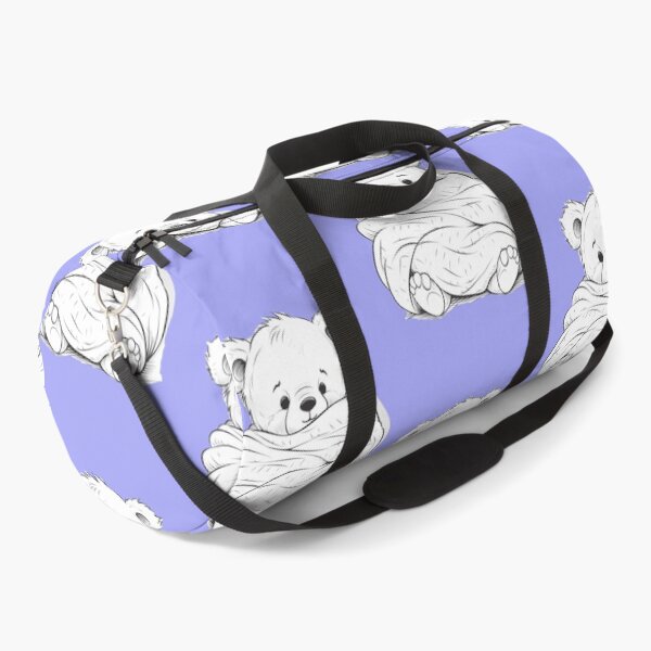 Item preview, teddy bear wrapped in a cozy blanket designed and sold by BLOBBOF.