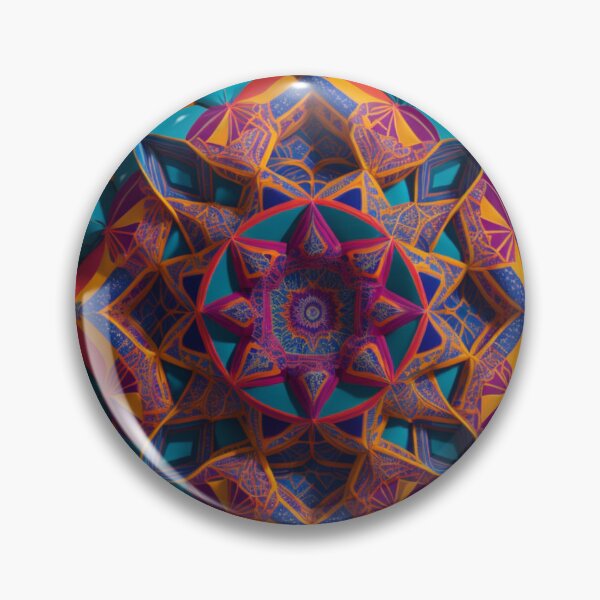 Item preview, Kaleidoscope of geometric patterns designed and sold by likbatonboot.