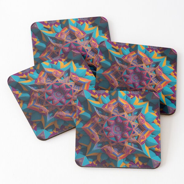 Item preview, Kaleidoscope of geometric patterns designed and sold by likbatonboot.