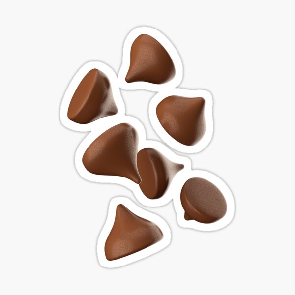 Item preview, Scattering of tasty chocolate chips  designed and sold by Hammadalikhn.