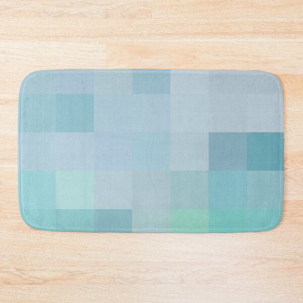 Item preview, Coastal Style Abstract Ocean Colors Mosaic Squares 3 of 4 designed and sold by Beachy.