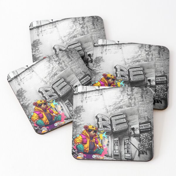 Item preview, Grin and Bear It: Digital Street Art designed and sold by BattleEtiquette.