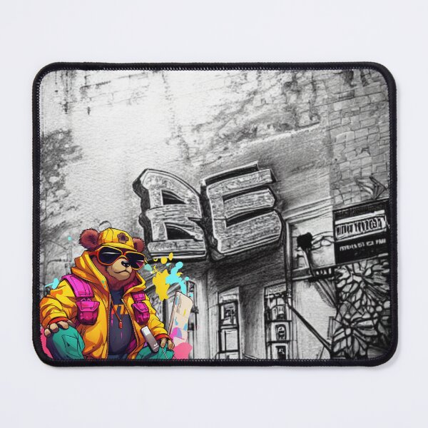 Item preview, Grin and Bear It: Digital Street Art designed and sold by BattleEtiquette.