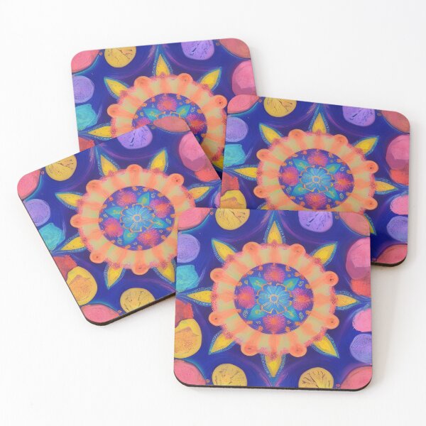 Item preview, Painted Mandala Circle Art 10 by MMA designed and sold by spacemandala.
