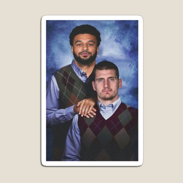 Item preview, Nikola Jokic Jamal Murray Denver Nuggets Funny  designed and sold by RosalindaFleck.