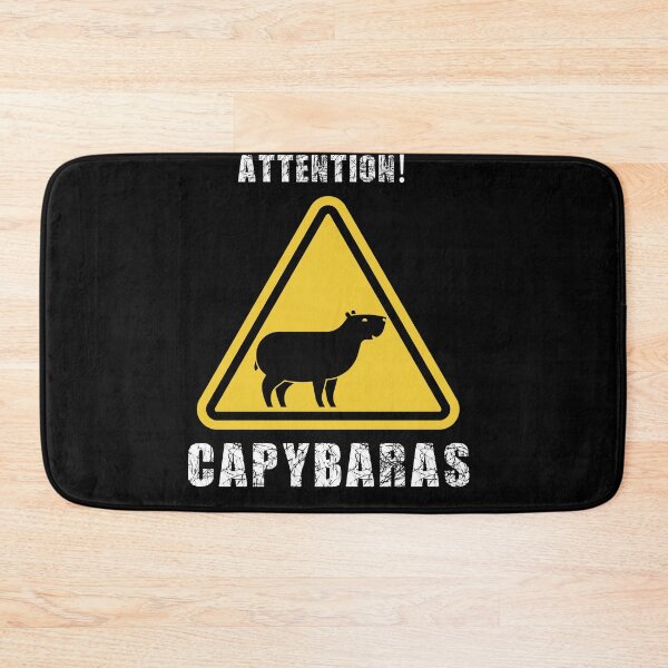 Item preview, Attention Capybaras designed and sold by Mateusz Majcherek.