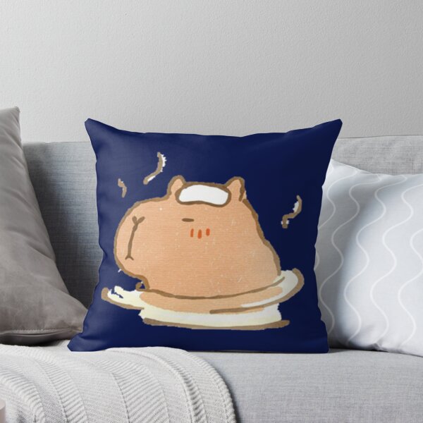Item preview, Capybara relaxing in a hot spring   designed and sold by leocoopera.