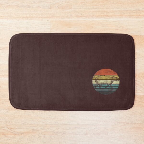 Item preview, Capybara Retro Sunset Animal Lover Capybara Silhouette   designed and sold by leocoopera.