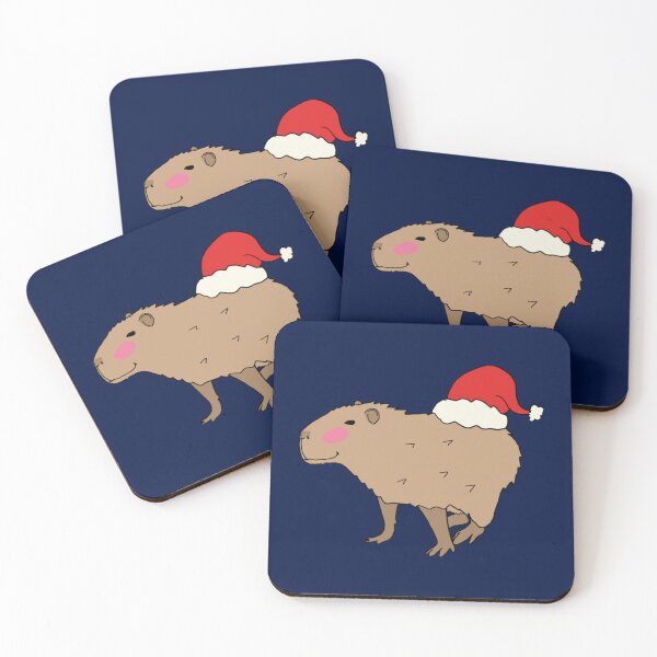 Artikelvorschau, Weihnachts-Capybara entworfen und verkauft von leocoopera.