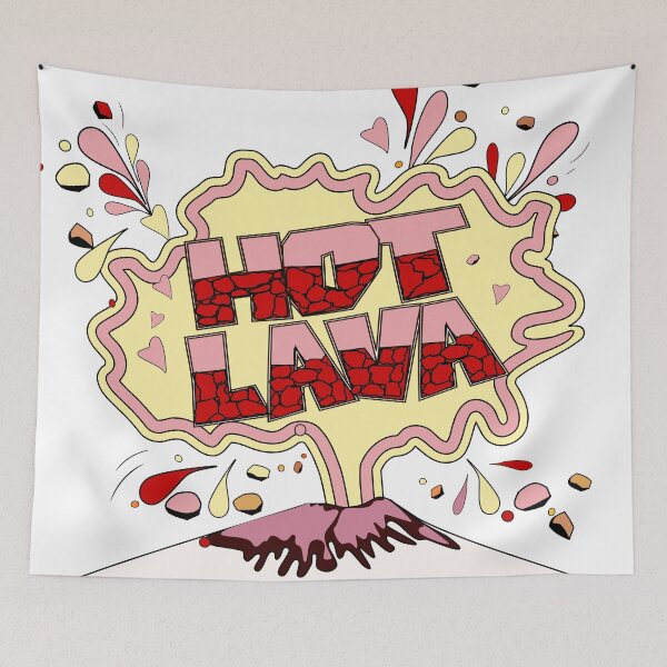 Item preview, Poppy's Hot Lava designed and sold by Maarka Creative Studio.
