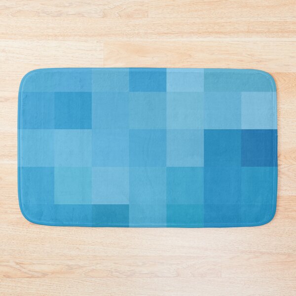 Item preview, Ocean Colors Abstract Squares Pattern Coastal Style Décor 1 of 4 designed and sold by Beachy.