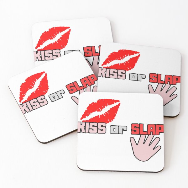 Item preview, Kiss or Slap shirt, funny, game, challenge designed and sold by Impulsshop.