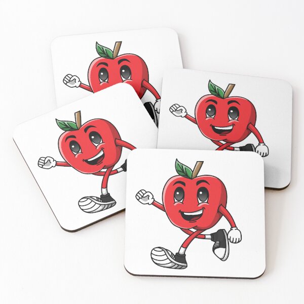 Item preview, Cute Apple Mascot designed and sold by AquaCreative.