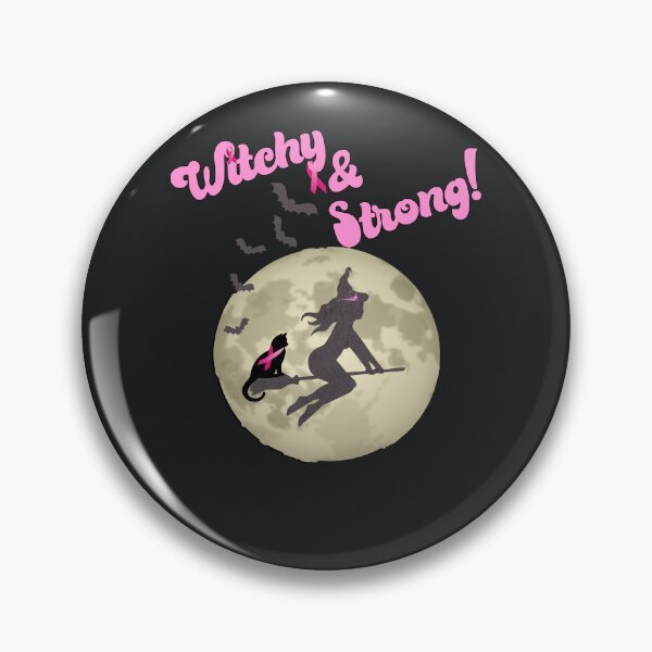 Item preview, In October We Wear Pink Witchy & Strong Breast Cancer Awareness designed and sold by tamdevo1.