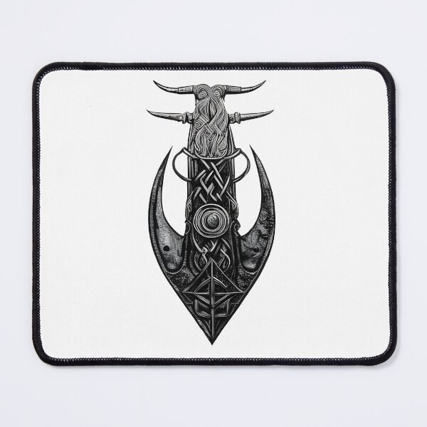 Item preview, Norse style weird magical rune designed and sold by wyrdalkemy.