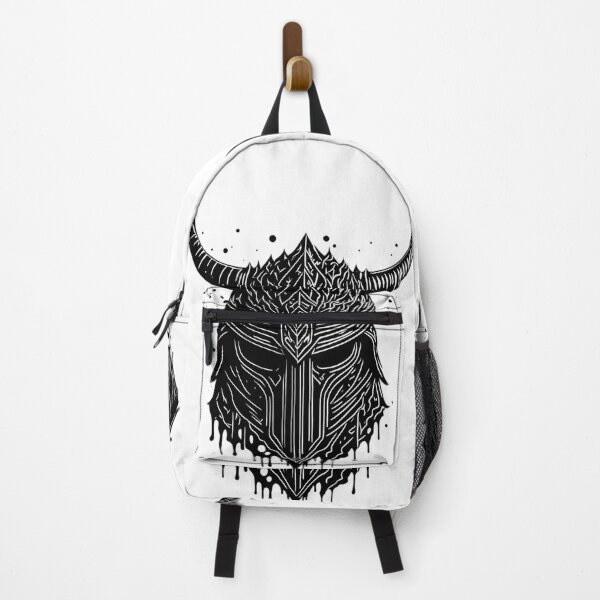 Item preview, Viking helmet with black patterns # 3. designed and sold by CultureRobot.