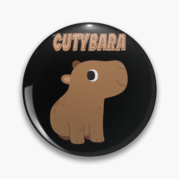 Item preview, Cutybara, Cute Capybara designed and sold by Mateusz Majcherek.