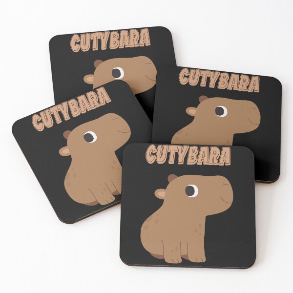 Item preview, Cutybara, Cute Capybara designed and sold by Mateusz Majcherek.