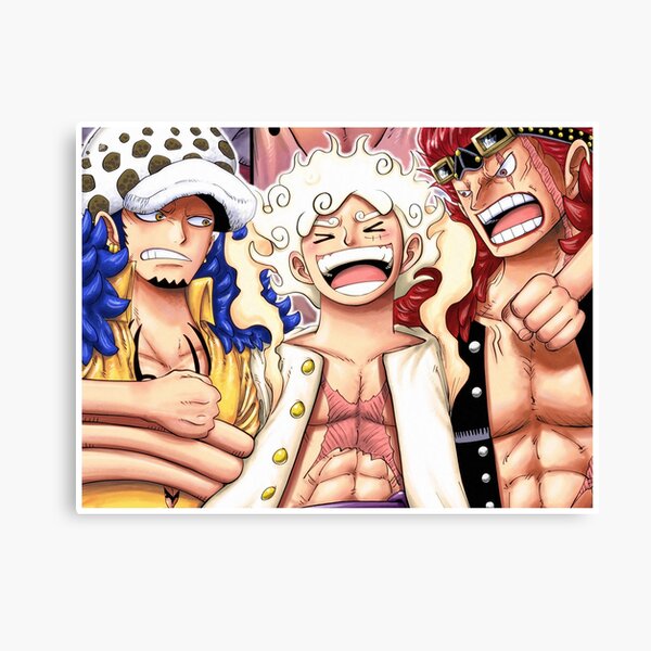 Ace Luffy Sabo Canvas Prints for Sale