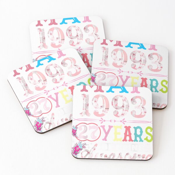 Item preview, May 1993 27 Years Old  27th Birthday Gifts For Girl Women	 designed and sold by xragangeladii.