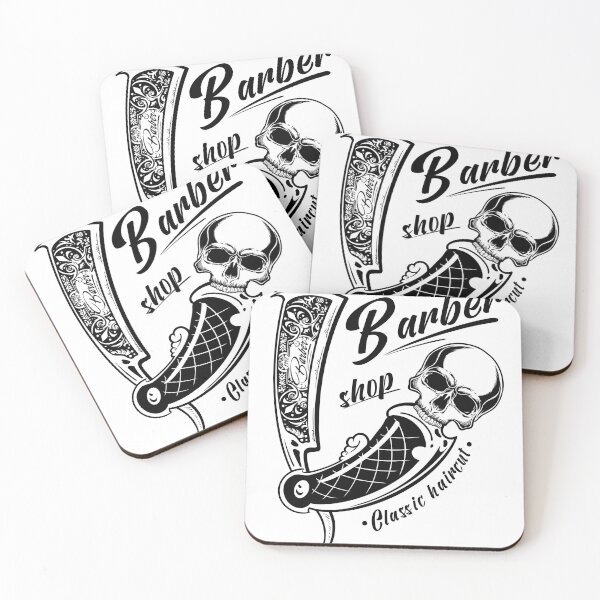 Item preview, Barber shop Classic haircut, razor designed and sold by RysikGraphic.