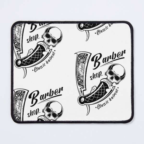 Item preview, Barber shop Classic haircut, razor designed and sold by RysikGraphic.