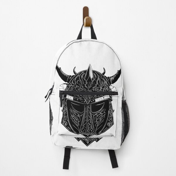 Item preview, Viking helmet with black patterns # 5. designed and sold by CultureRobot.