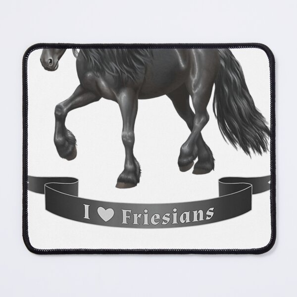Item preview, I Love (Heart) Friesian Horses designed and sold by Scottie65831.