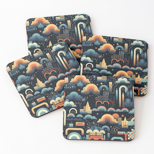 Item preview, A city in the night designed and sold by TogetherDshop.